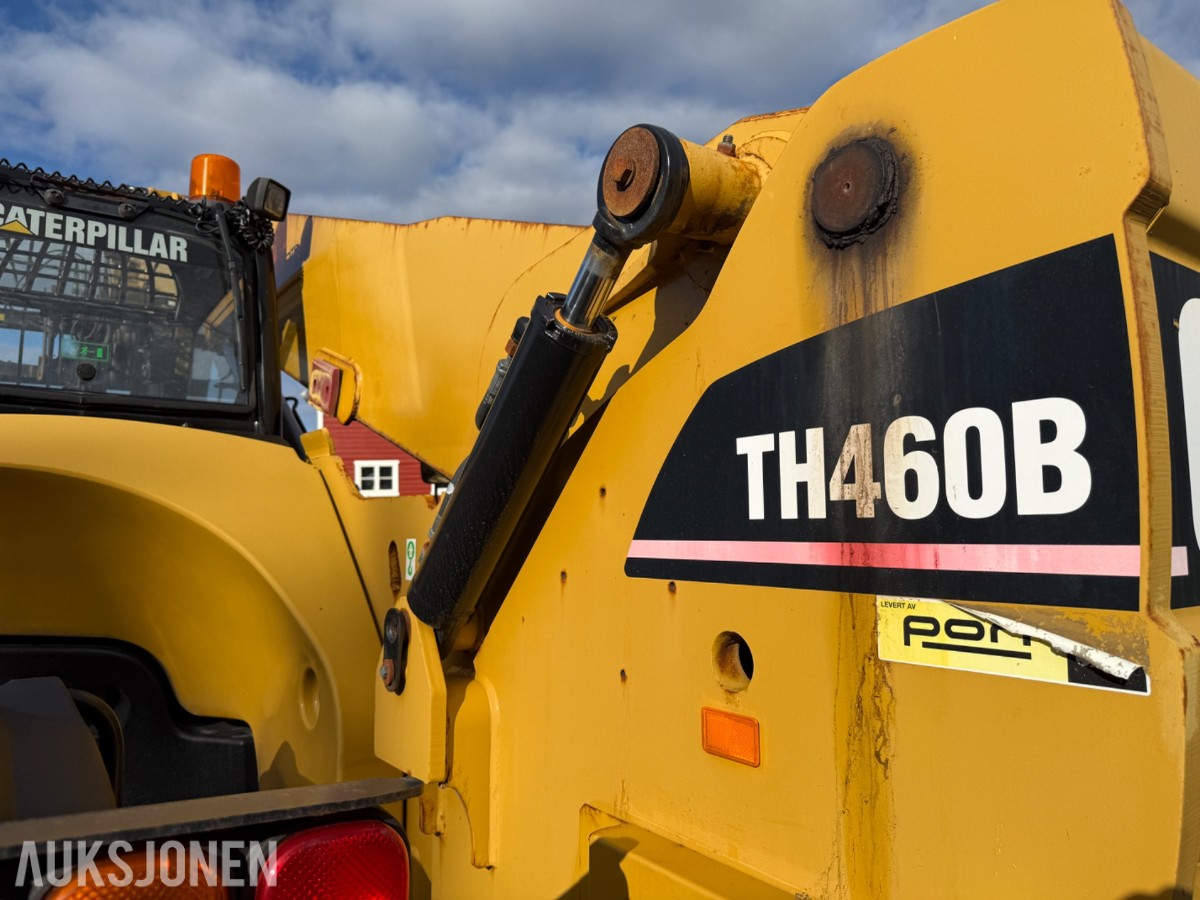 2006 Cat TH460B, 4955 timer, pallegafler