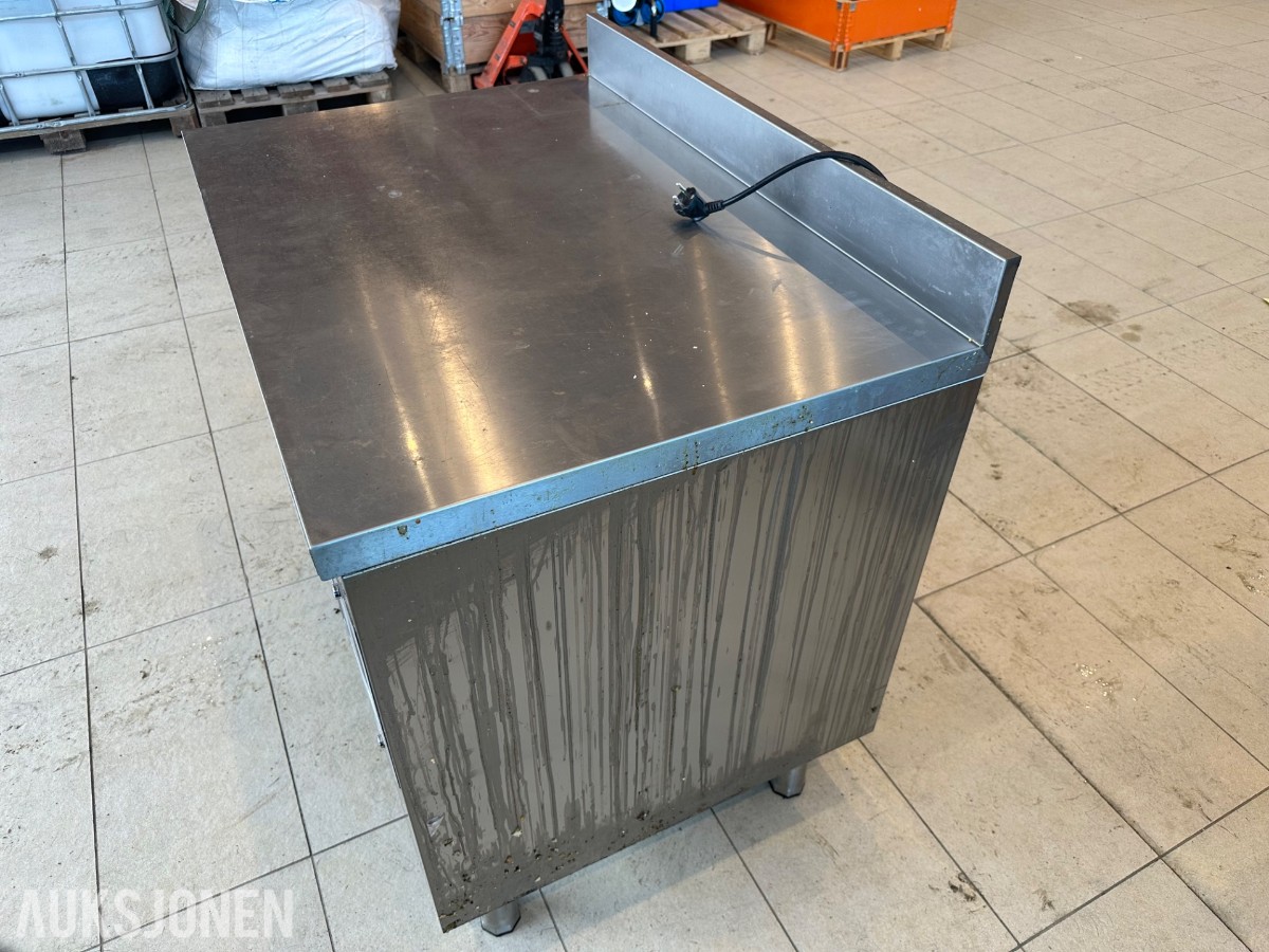 GGM Gastro varmeskap / arbeidsbenk 2000 W – rustfritt