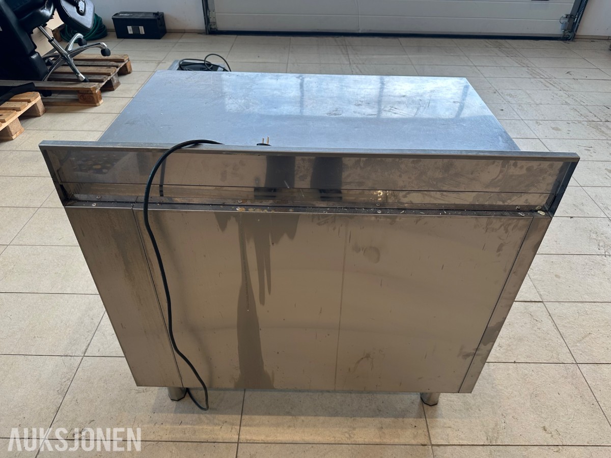 GGM Gastro varmeskap / arbeidsbenk 2000 W – rustfritt