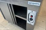 GGM Gastro varmeskap / arbeidsbenk 2000 W – rustfritt