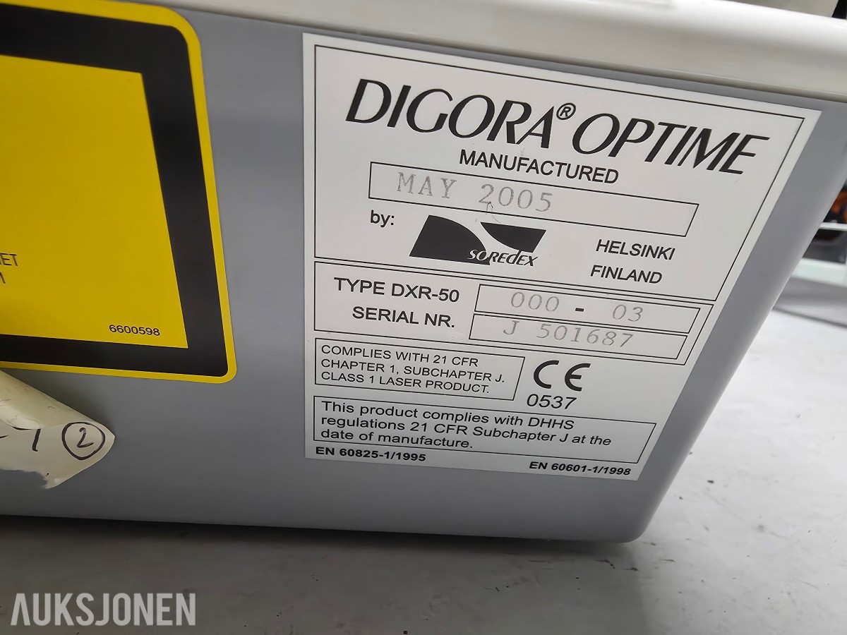 Soredex Digora Optime DXR-50 fosforplateskanner – 2005