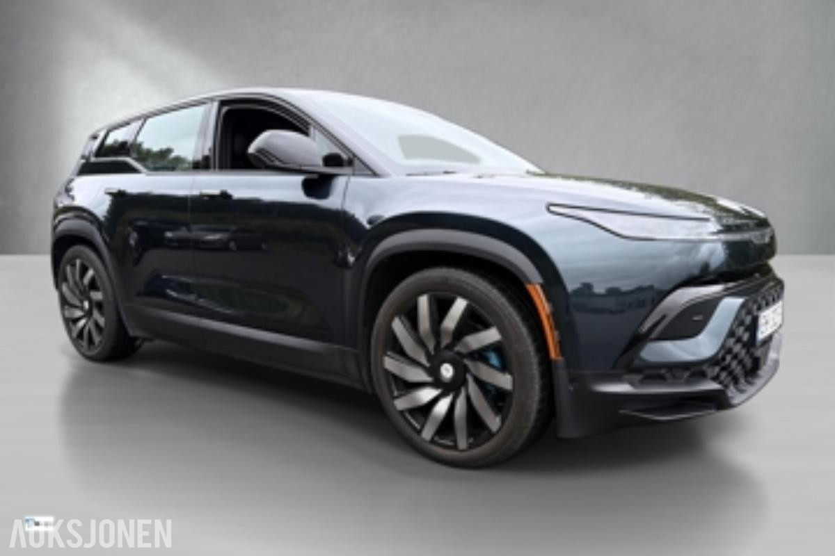2023 FISKER OCEAN 468 HK AWD HENGERFESTE PANO 360-KAMERA SOLCELLE