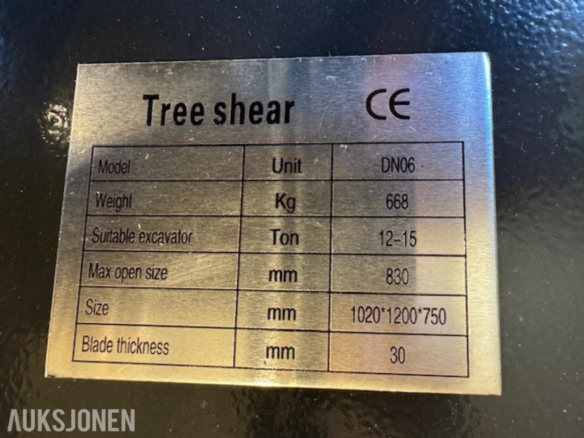 NY HENIMA TREKUTTER S60 FESTE ****INGEN MINSTEPRIS****