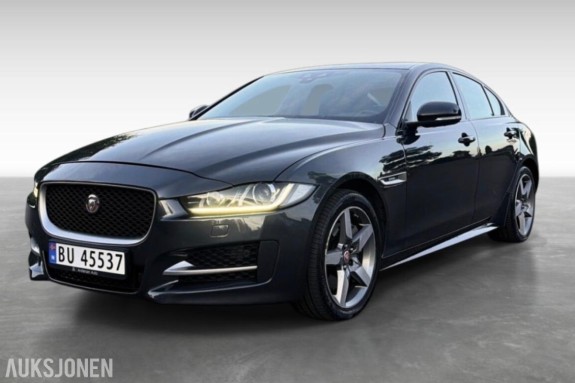 2018 Jaguar XE, 2,0D 180hk AWD, 154000km, Automat, Cruisekontroll, Skinninteriør, Ryggekamera, S+V dekk, EU OK til 01.2028 