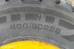 4 Stk Nokian Hakkapeliitta TRI dekk på felg, 400/80R28 - 480/80R38