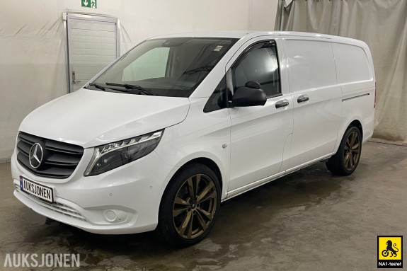 2023 Mercedes-Benz Vito 190 HK A2 4MATIC HENGERFESTE ACC VARMER LED KAMERA FJERNLYSASSISTENT