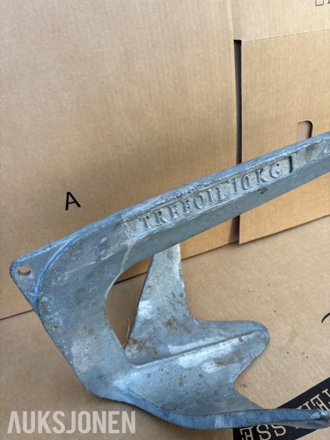 2025 Treefoil Bruce anker 10kg - ingen minstepris