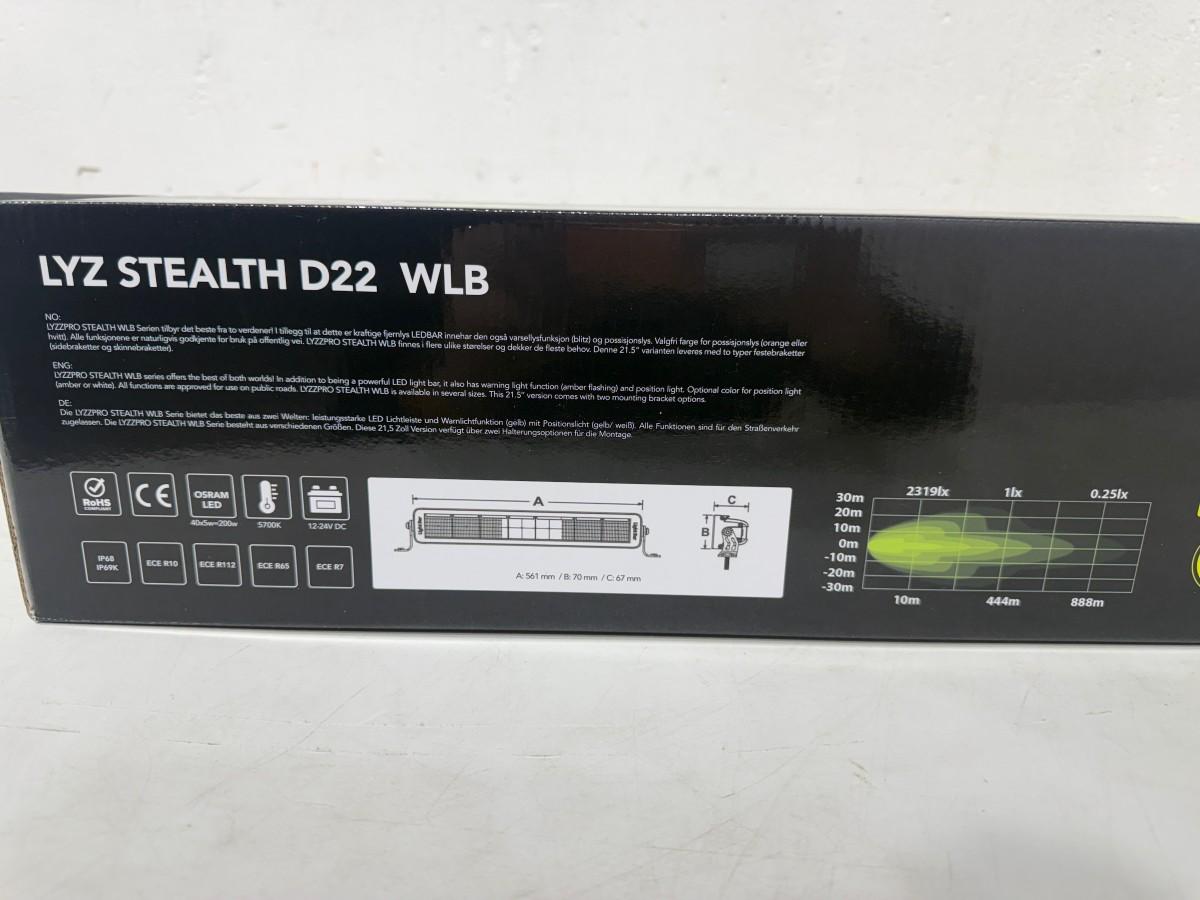 Lyzzpro Premium Stealth WLB LED-ekstralys