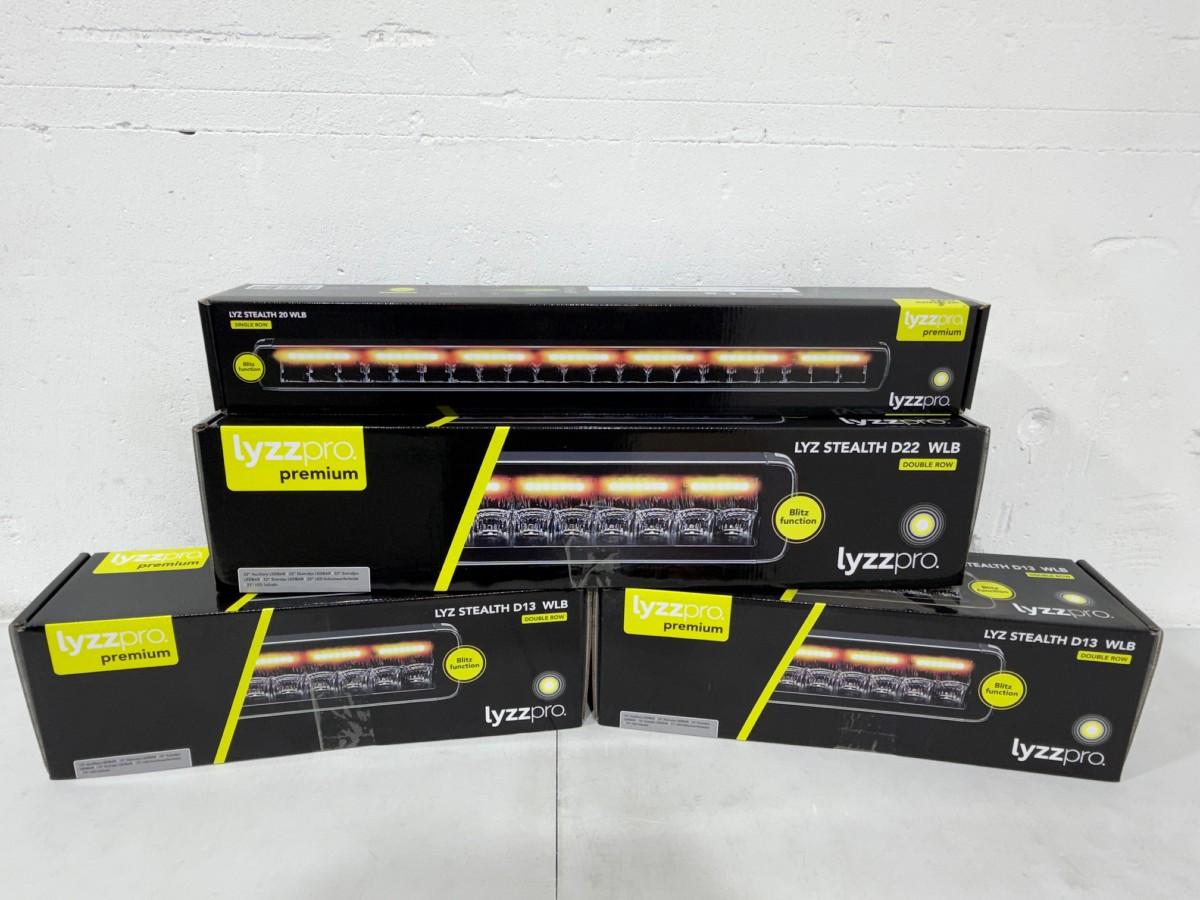 Lyzzpro Premium Stealth WLB LED-ekstralys