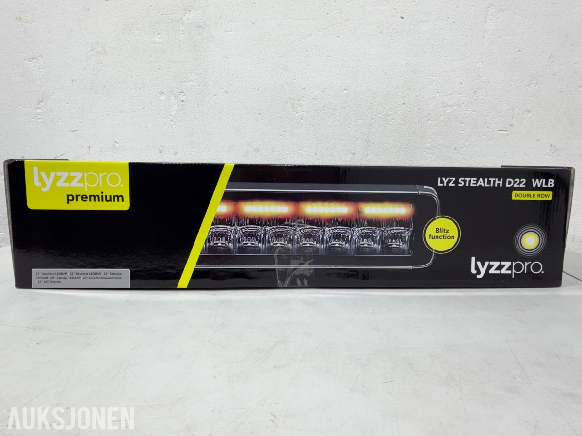 Lyzzpro Premium Stealth WLB LED-ekstralys