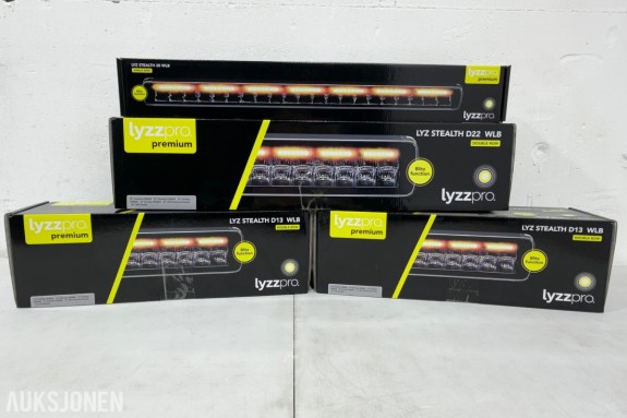 Lyzzpro Premium Stealth WLB LED-ekstralys