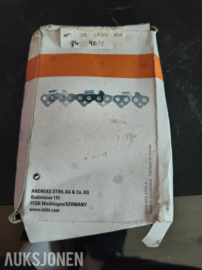2026 Stihl sagkjede Sverd lengde 63cm - 5 stk