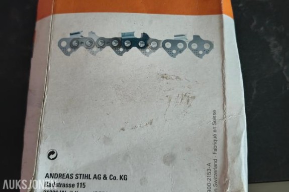 2026 Stihl sagkjede Sverd lengde 63cm - 5 stk 