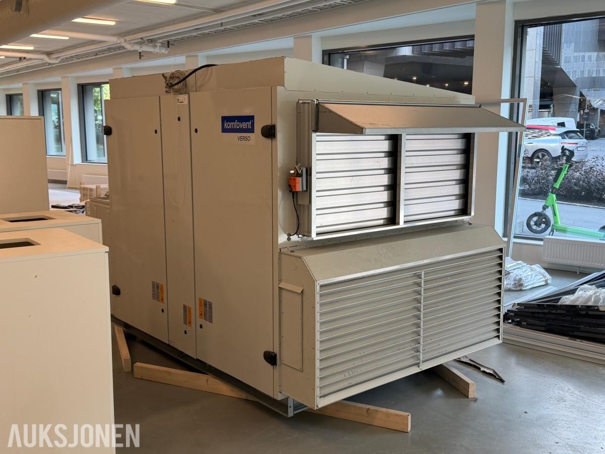 2025 Komfovent VERSO PRO-50 ventilasjonsaggregat, 10 000 m³/t, C5 styring