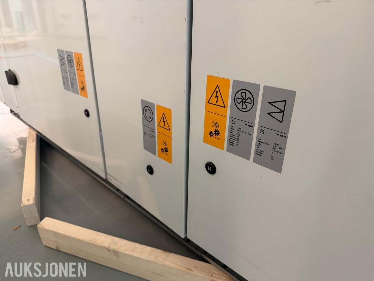 2025 Komfovent VERSO PRO-50 ventilasjonsaggregat, 10 000 m³/t, C5 styring