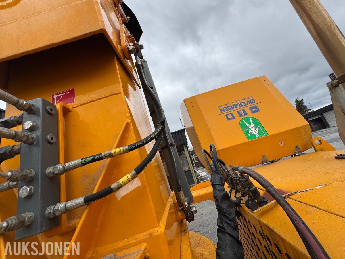 2010 Øveraasen UTV-180 snøfreser / 621 timer 