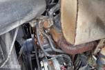 2000 New Holland TN65D med Trima 310C frontlaster