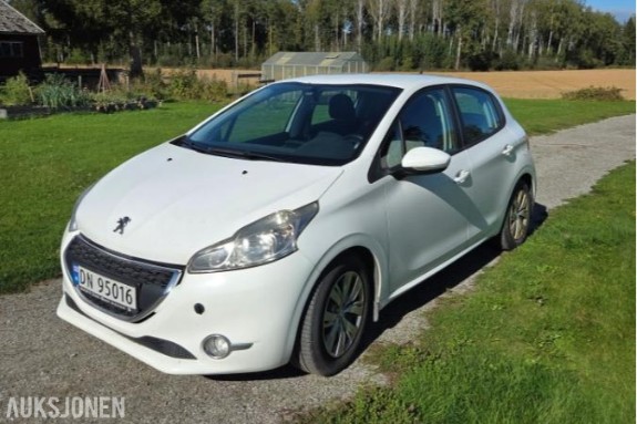 2012 Peugeot 208 Active 1,6 HDi EMG 93hk Automat, Cruisekontroll, S+V dekk
