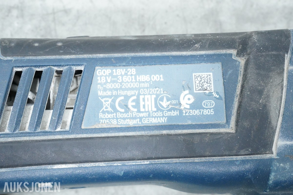 Elektroverktøy fra HiKOKI, Bosch og DeWalt