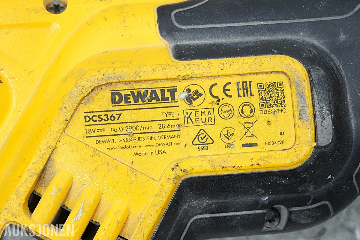 Elektroverktøy fra HiKOKI, Bosch og DeWalt