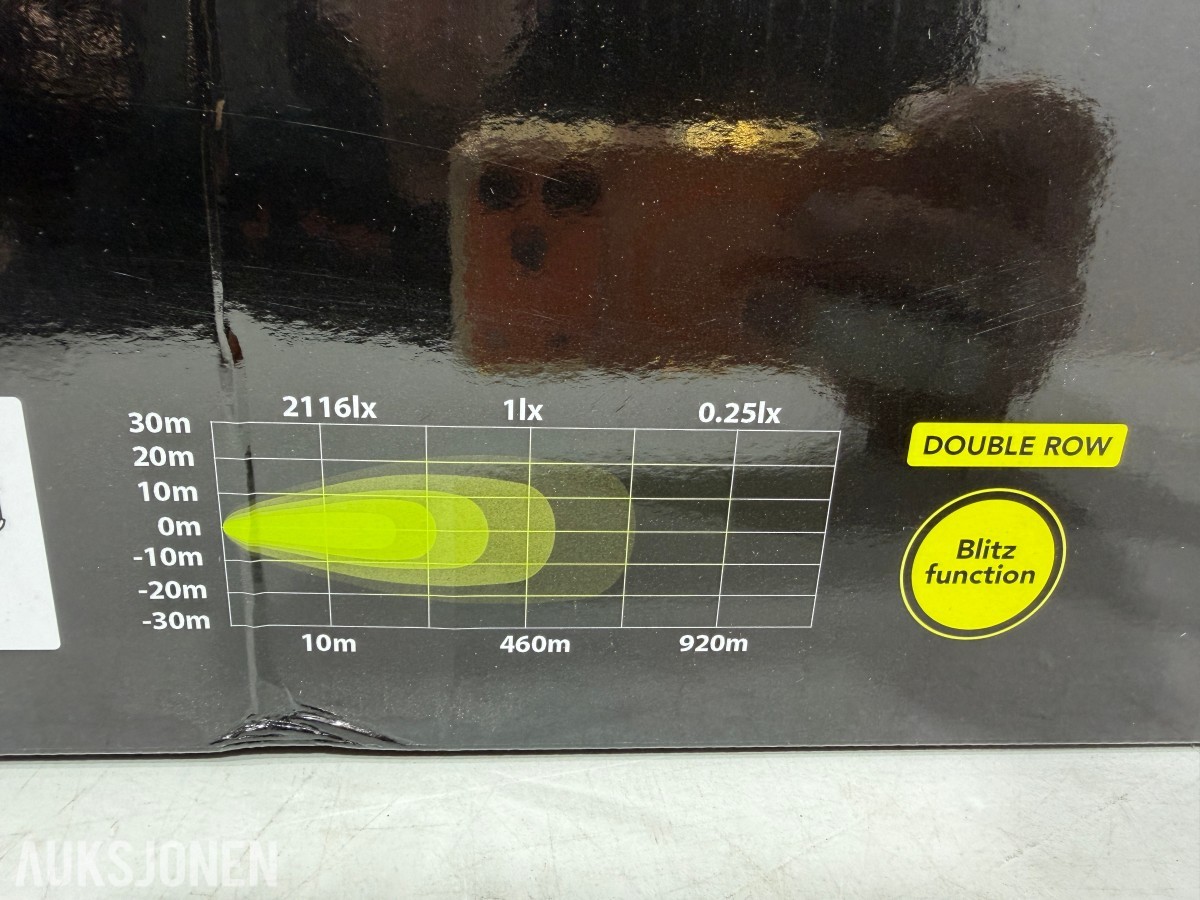 Lyzzpro Premium Stealth WLB LED-ekstralys med blitzfunksjon