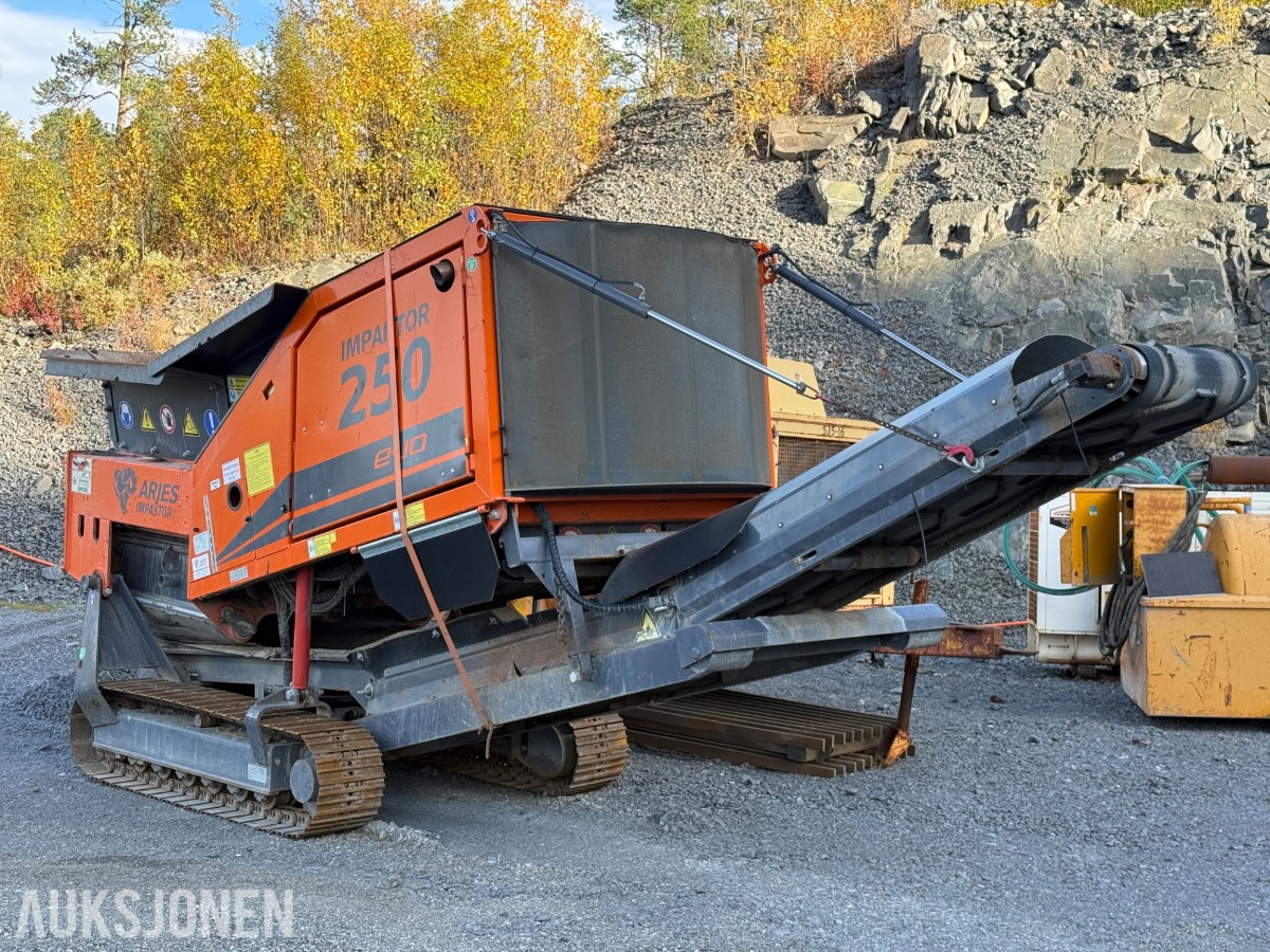 2023 Arjes Impaktor 250 EVO 1 Avfallskvern, 314t