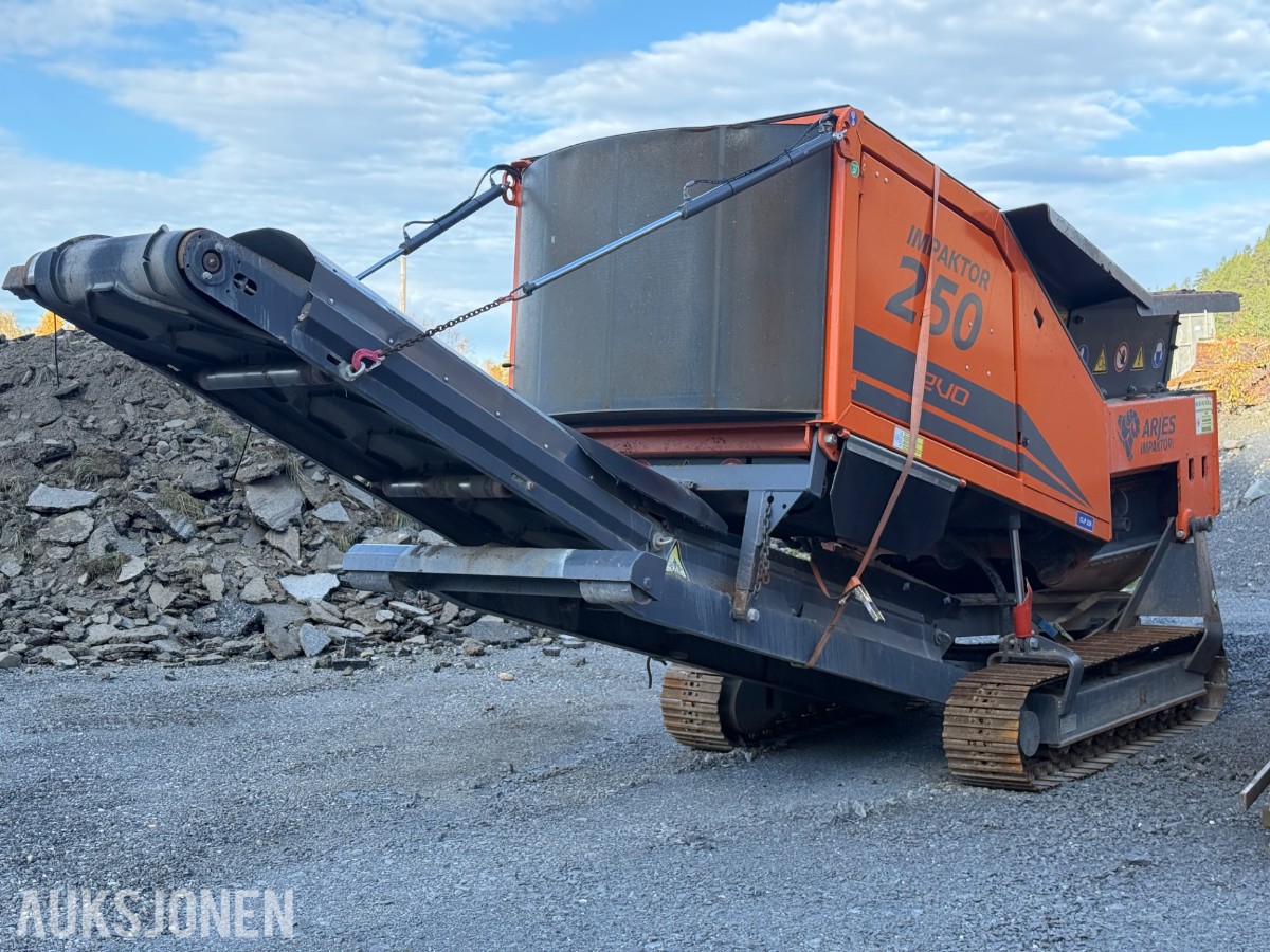 2023 Arjes Impaktor 250 EVO 1 Avfallskvern, 314t
