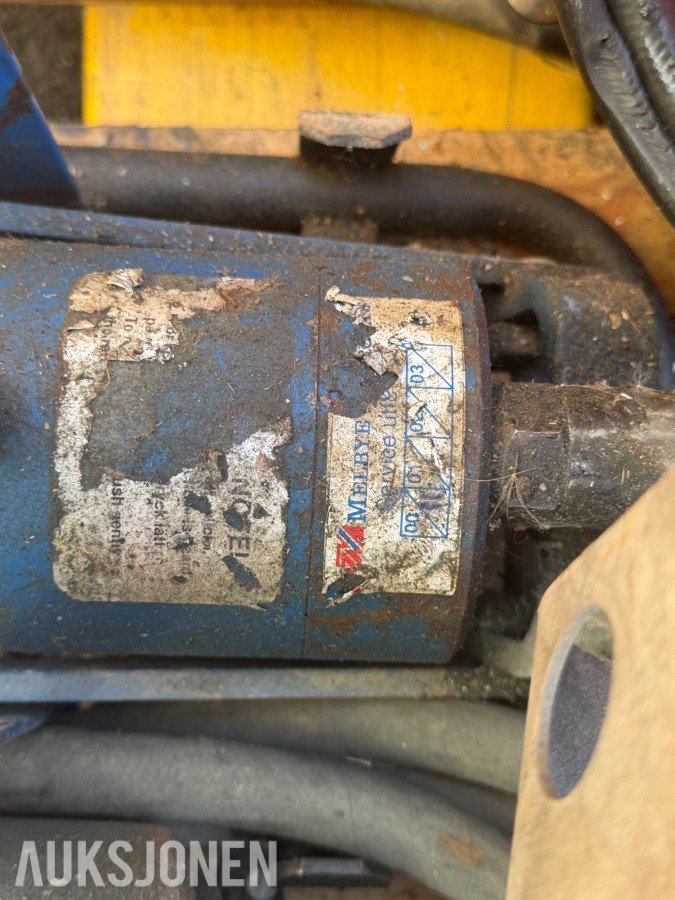 Parti med hydraulisk kabelpresseutstyr, presshoder og pressbakker