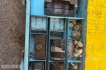 Parti med hydraulisk kabelpresseutstyr, presshoder og pressbakker