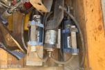 Parti med hydraulisk kabelpresseutstyr, presshoder og pressbakker