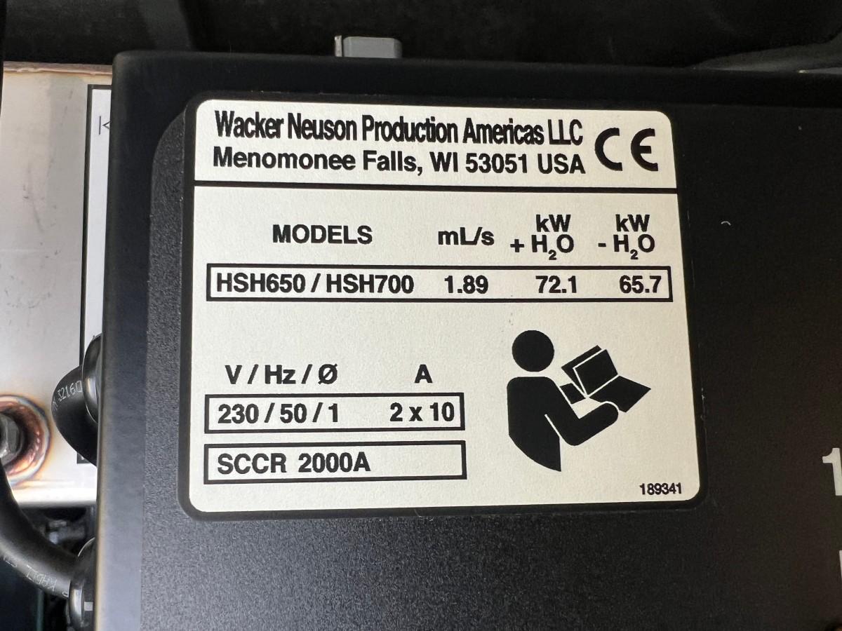 2014 Wacher Neuson HSH700 Teletiner kun 3043 t