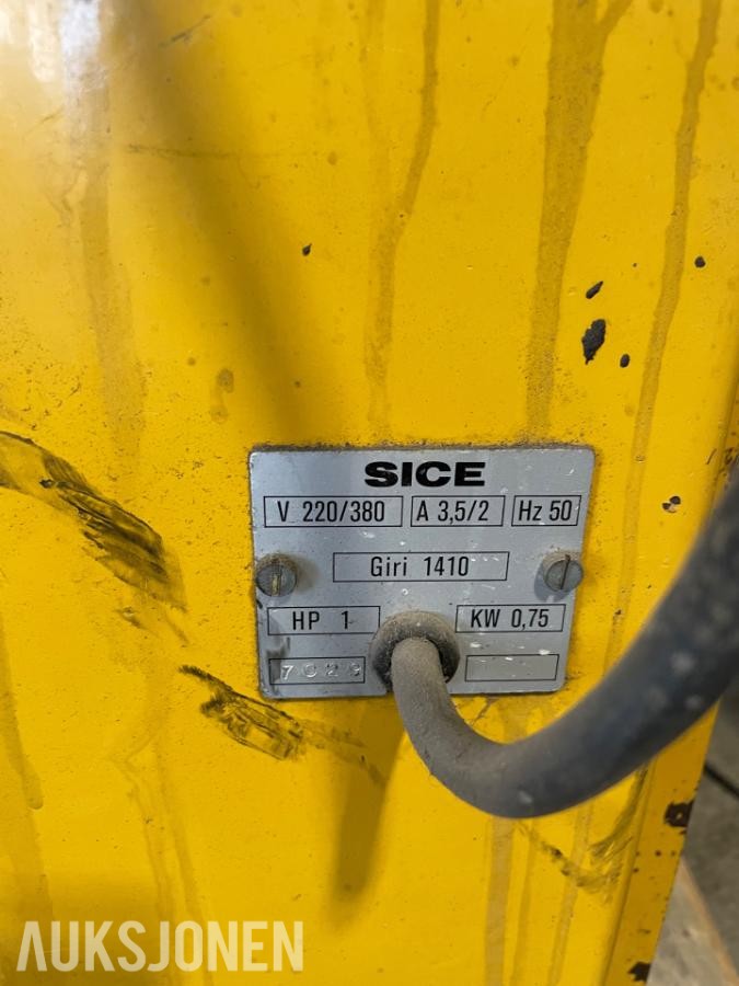 Dekkomlegger Sice - Giri 1410 - 3fas 230/380v