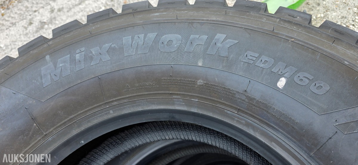 8 stk. Evergreen EDM60 315/80R22.5 lastebildekk