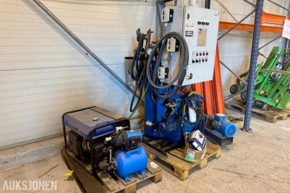 2017 Babcock Wanson VAP 150-250 RR steamer med aggregat og pumpe