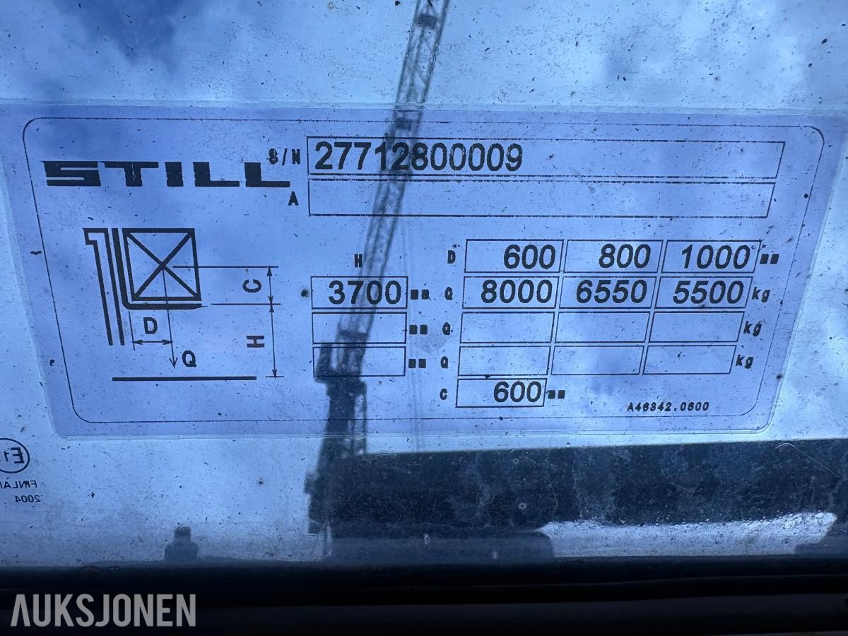 2004 Still R70-80 diesel gaffel truck