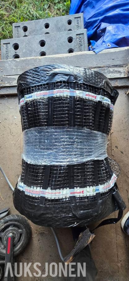 38 ruller varmekabel matter fra Warmset by saltex
