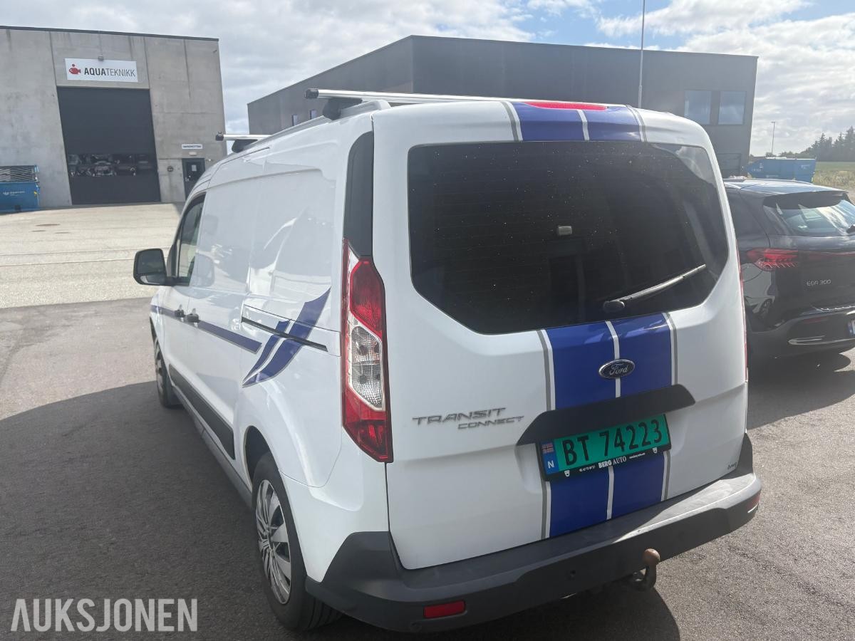 2017 TRANSIT CONNECT l2 1.5-120 D, 125800km 2 Skyvedører 3 seter