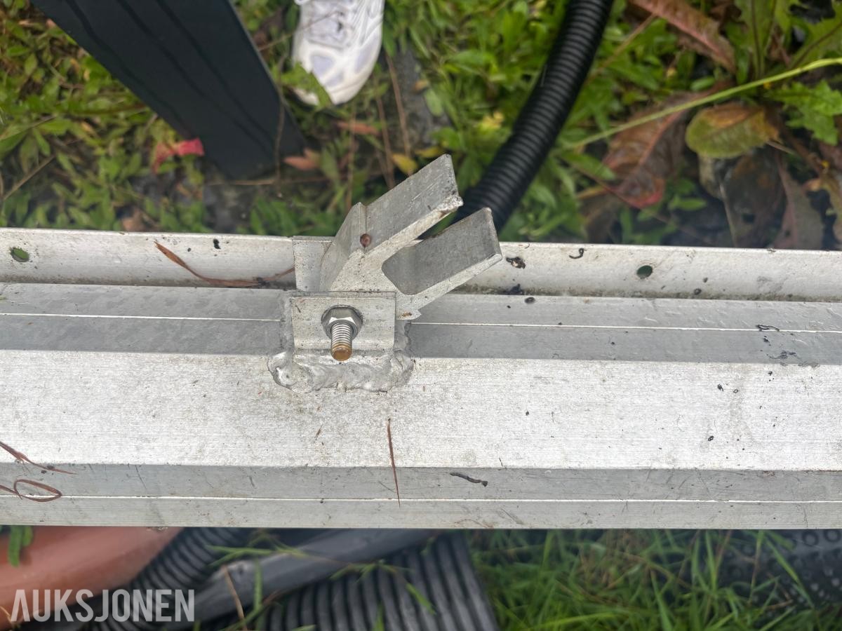 Aluminiumsdør med hengslesystem – ca. 101,5 x 192 cm