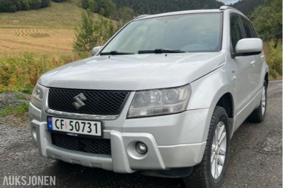 2009 Suzuki Grand Vitara 1.9 Diesel 4X4, Hengerfeste, EU OK til 02.2028