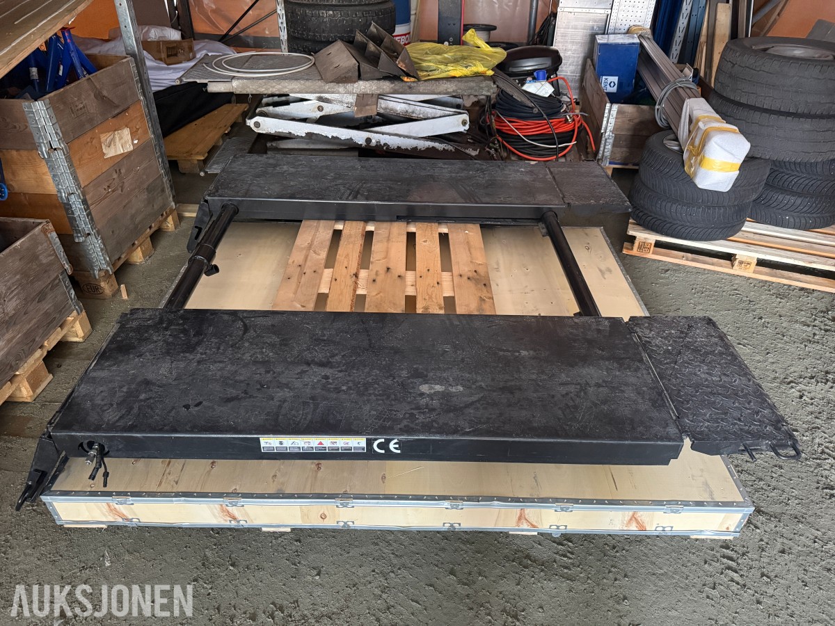 TechLift S2L sakseløfter - 3500 kg, 120 cm løftehøgde