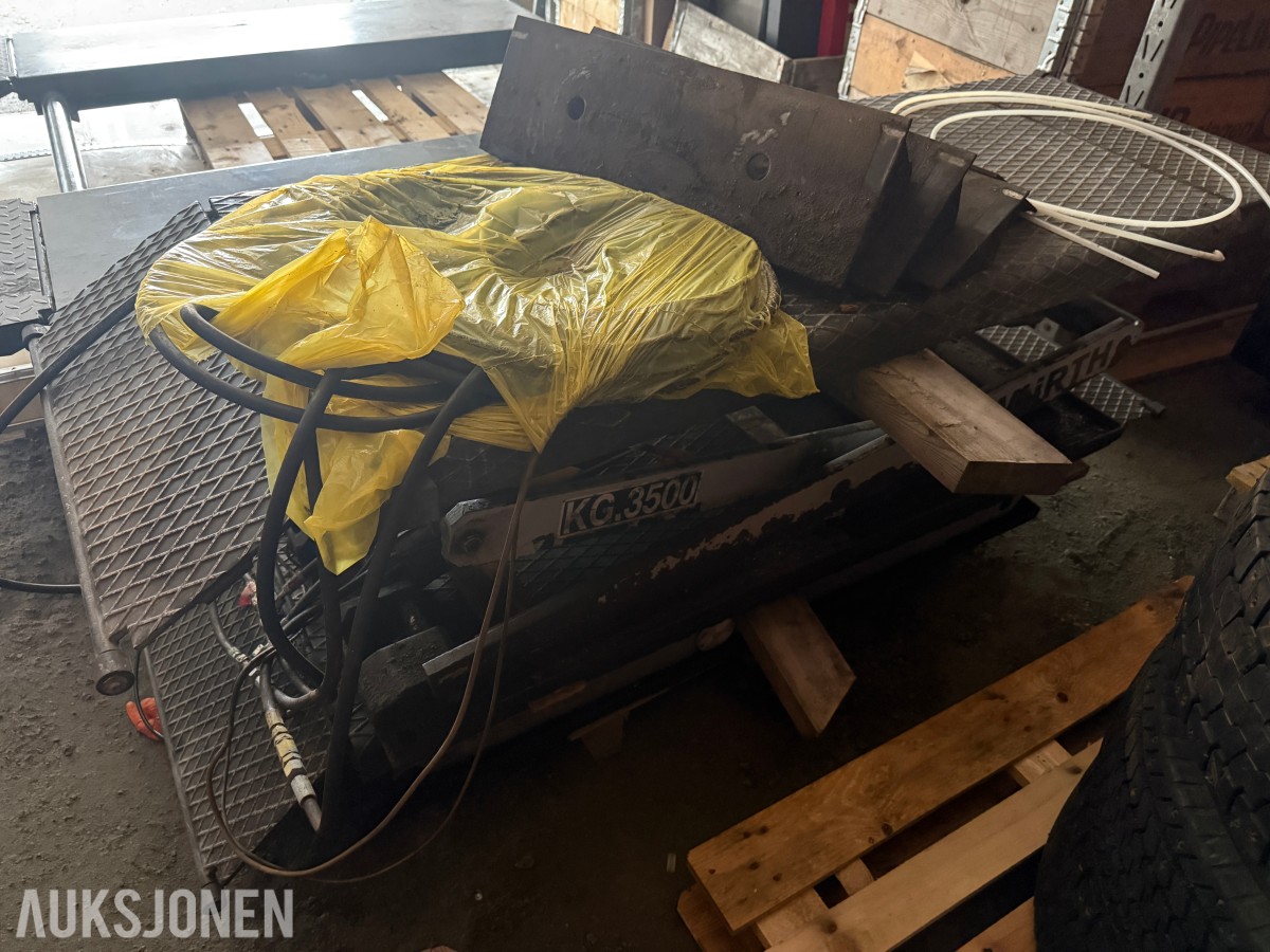 2013 Würth 7192 sakseløfter 3500 kg - fulløfter