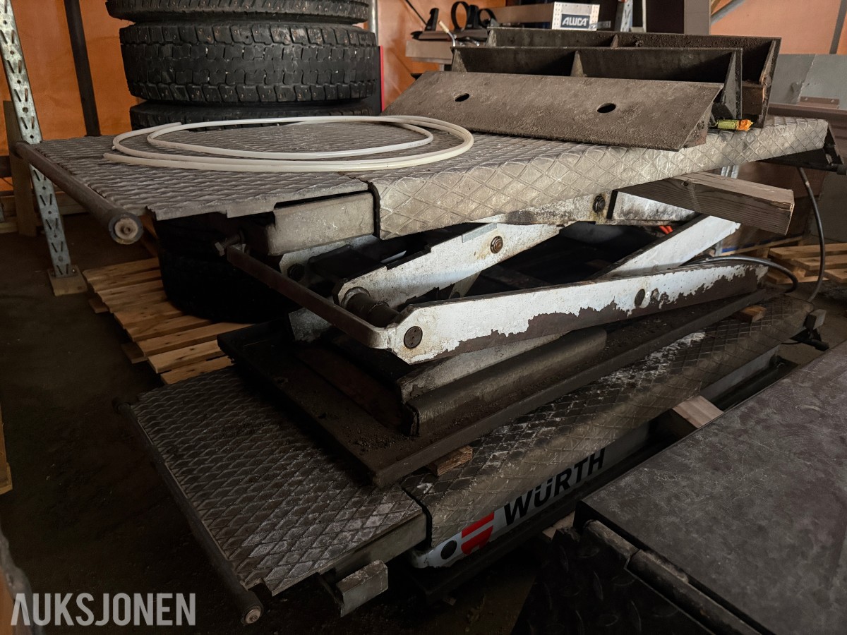 2013 Würth 7192 sakseløfter 3500 kg - fulløfter