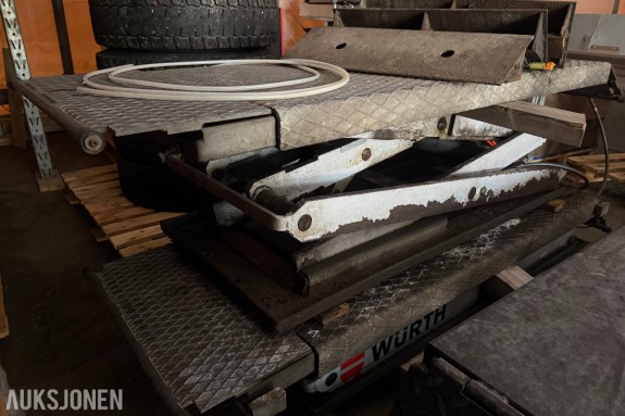 2013 Würth 7192 sakseløfter 3500 kg - fulløfter