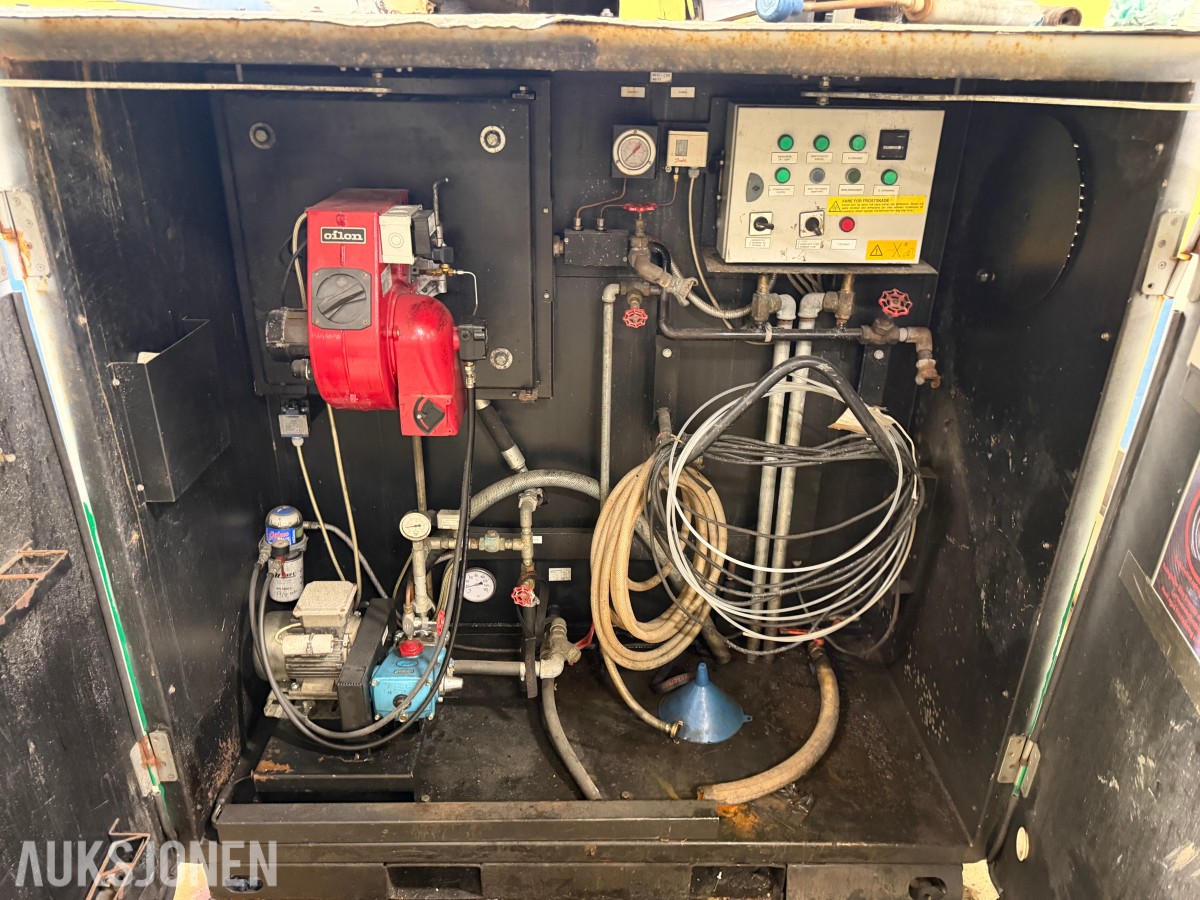 Steam Separator dampseparator med Oilon KP-26 oljebrenner