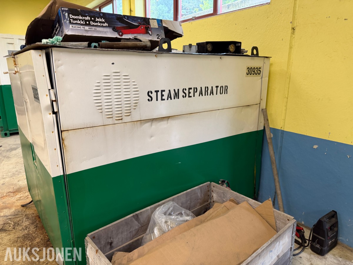 Steam Separator dampseparator med Oilon KP-26 oljebrenner