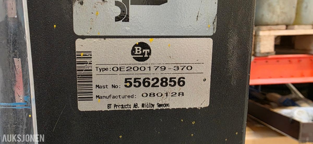 BT SWE 120L elektrisk ledestabler/stablertruck