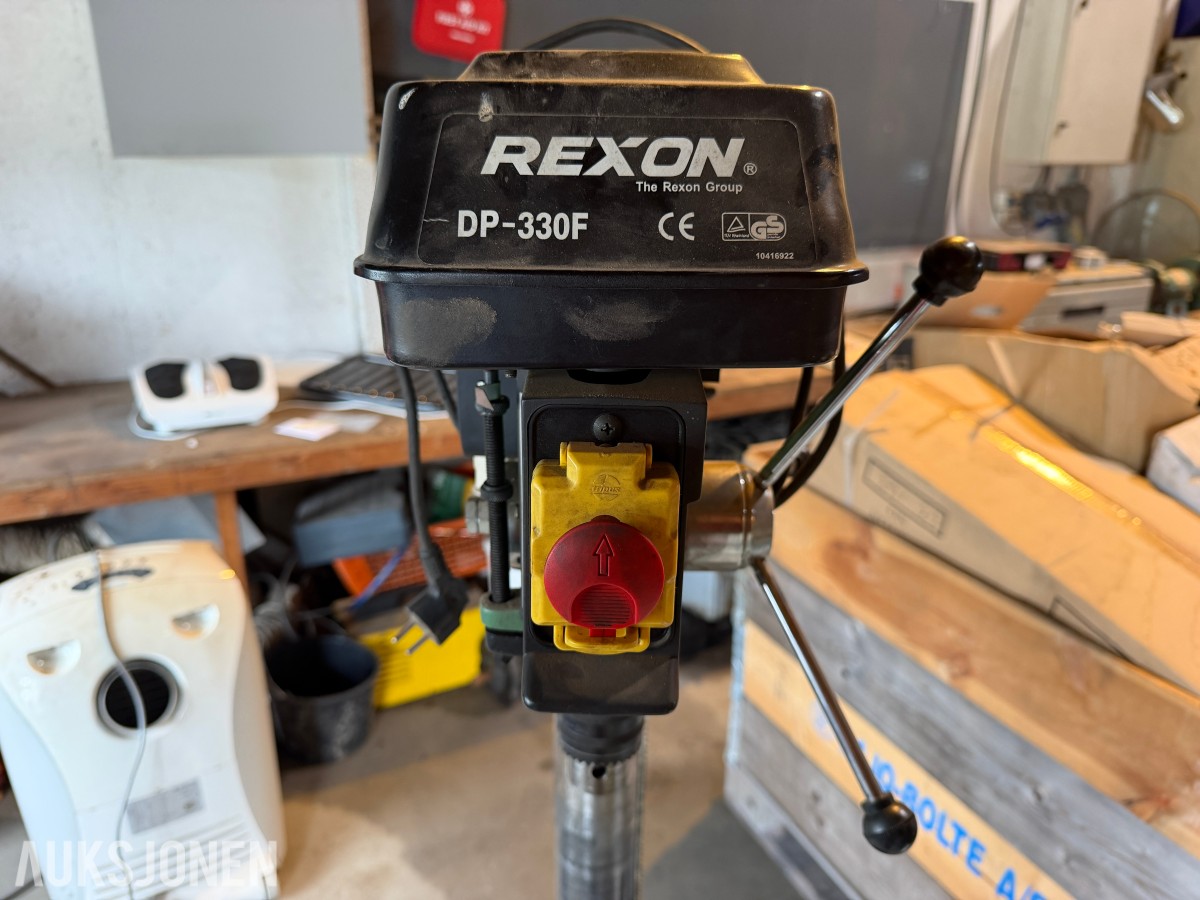 2001 REXON DP-330F SØYLEBOREMASKIN – 230 V