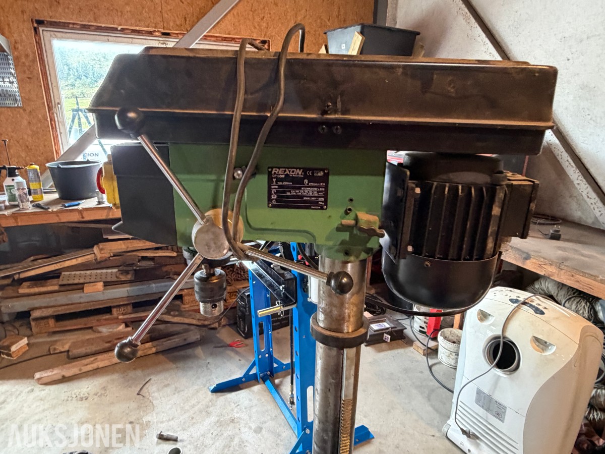 2001 REXON DP-330F SØYLEBOREMASKIN – 230 V