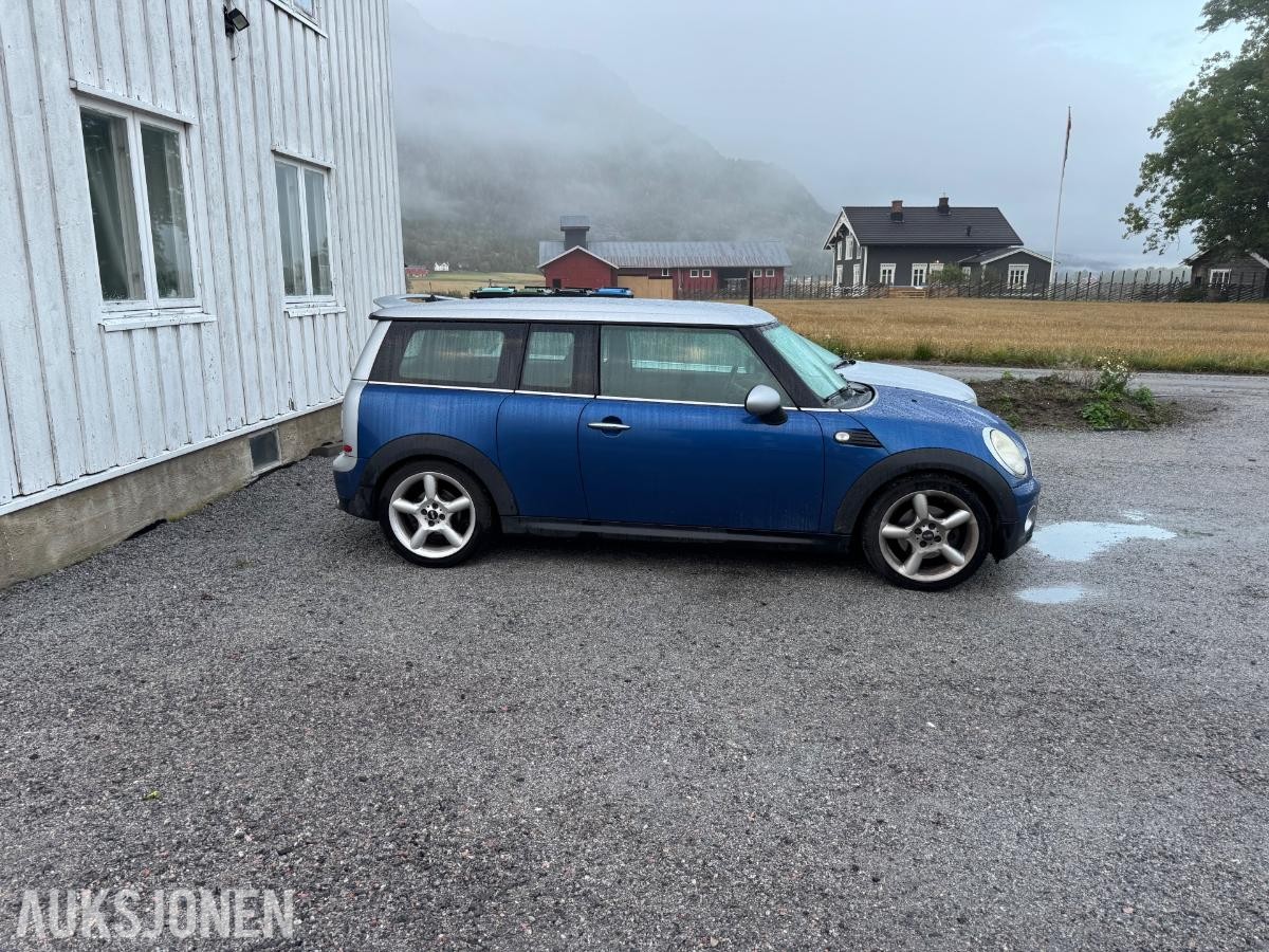 2009 MINI CLUBMAN 1.6D 109HK CHROME LINE SPORTSSETER SPORTSRATT
