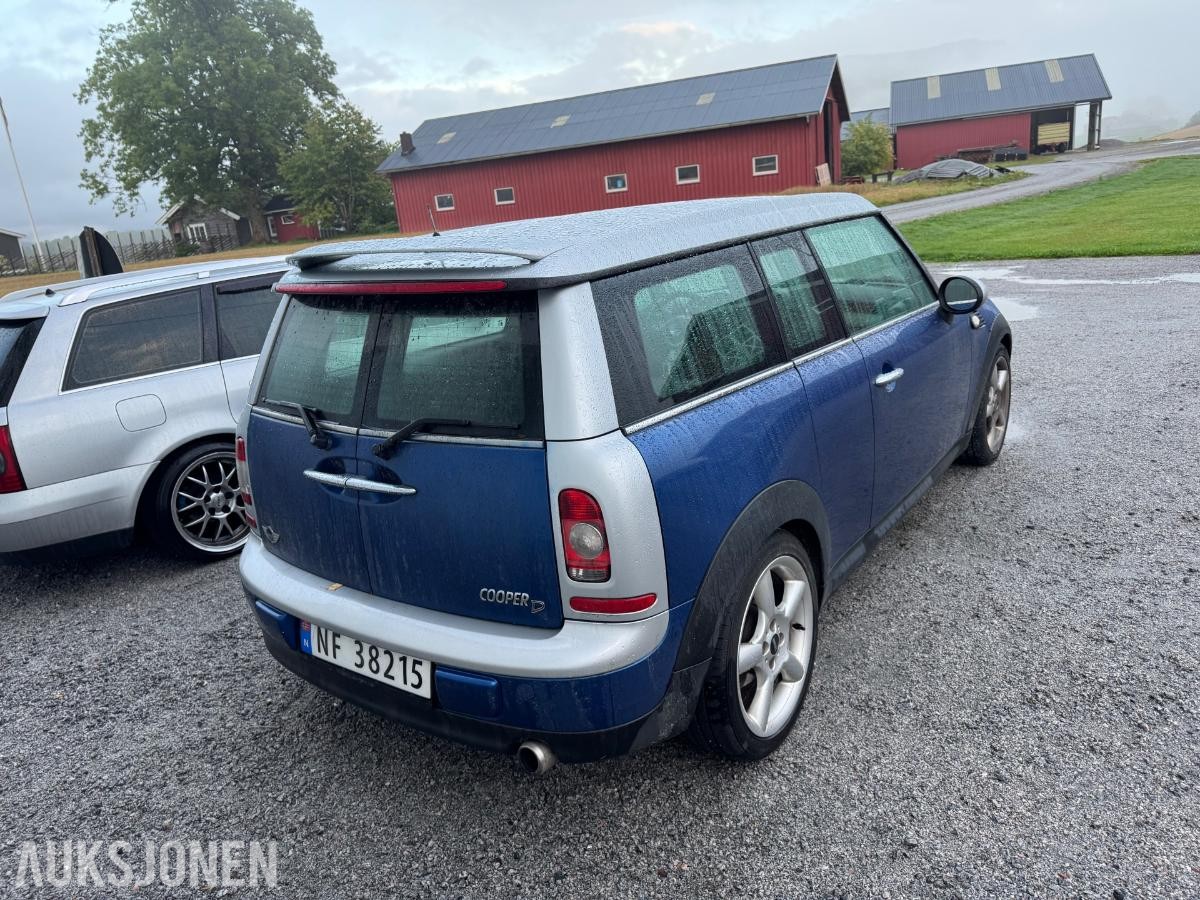 2009 MINI CLUBMAN 1.6D 109HK CHROME LINE SPORTSSETER SPORTSRATT